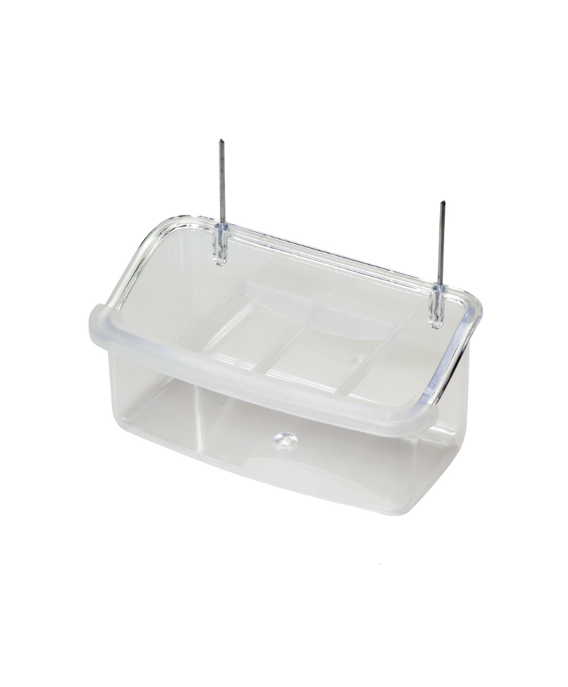 eetbakje met haakjes + rooster