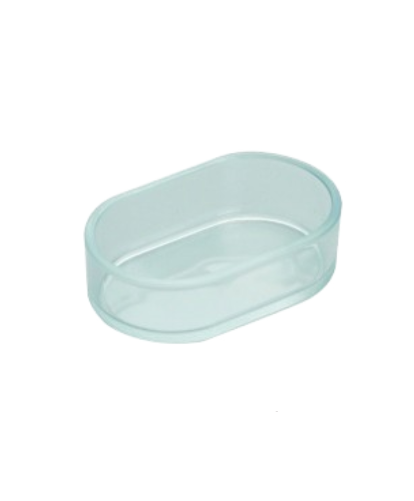voerbakje ovaal transparant