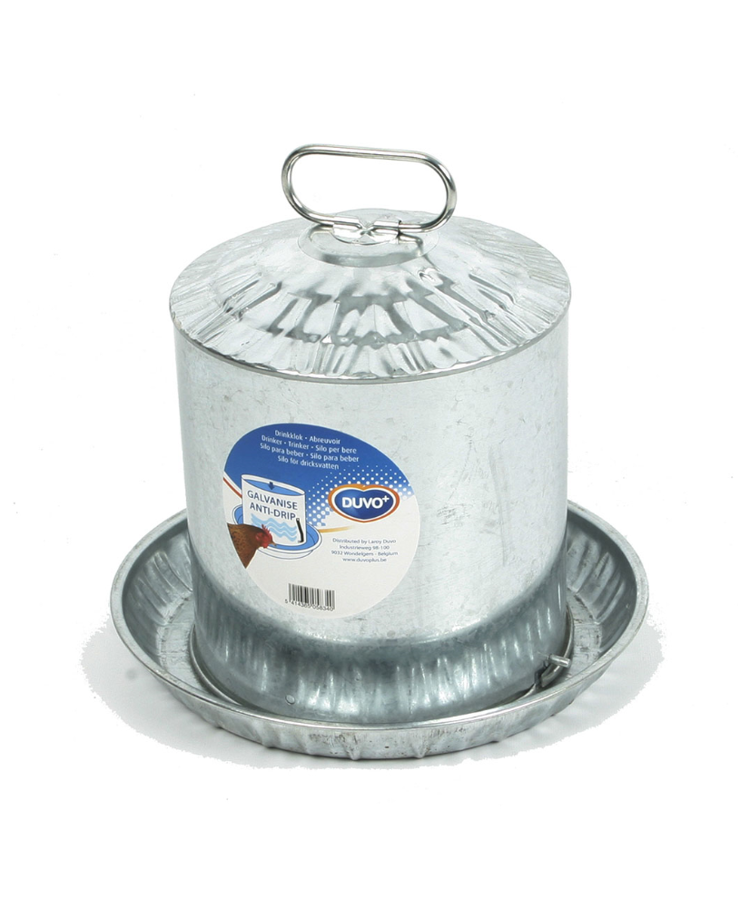 Gegalvaniseerde drinkklok voor kippen 19L