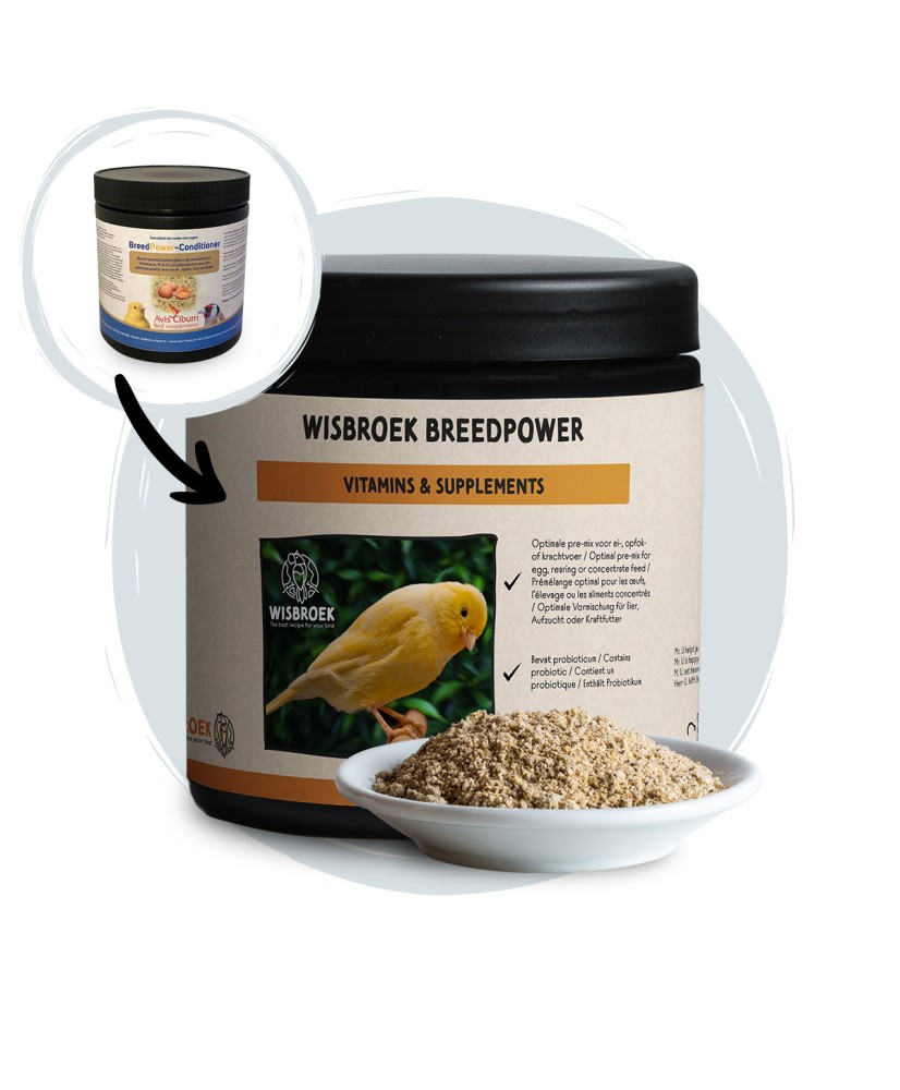 Wisbroek BreedPower (enrichement pâtée aux oeufs) 750 g