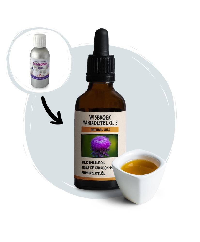 Wisbroek mariadistel olie 50 ml