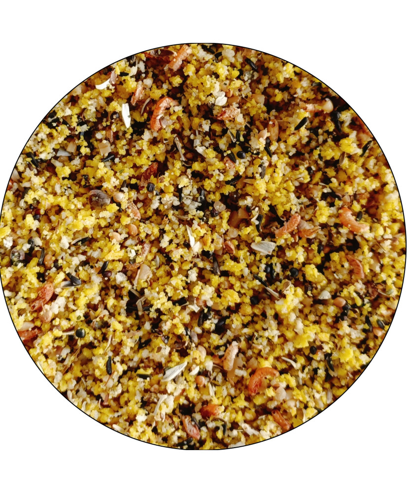 Eivoer wildzang 10kg (gebruiksklaar eivoer voor Europese vogels)