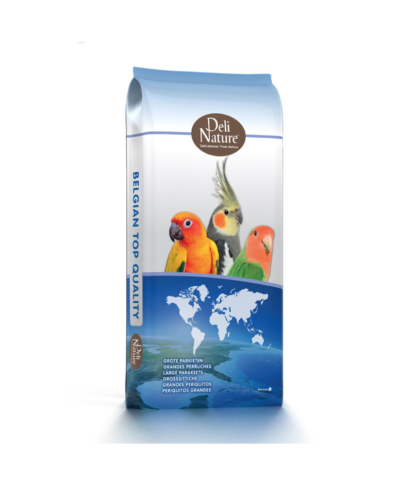 Deli Nature 33 Kiemzaad Grote Parkiet en Papegaai 15 kg