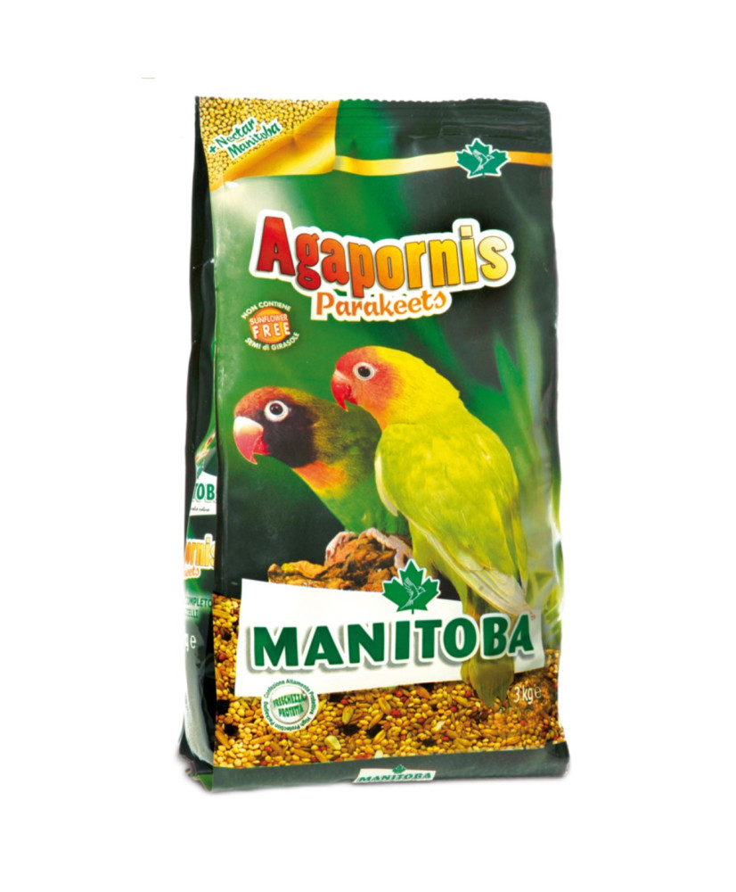 Manitoba inséparables (Agapornis parakeets) 1 kg