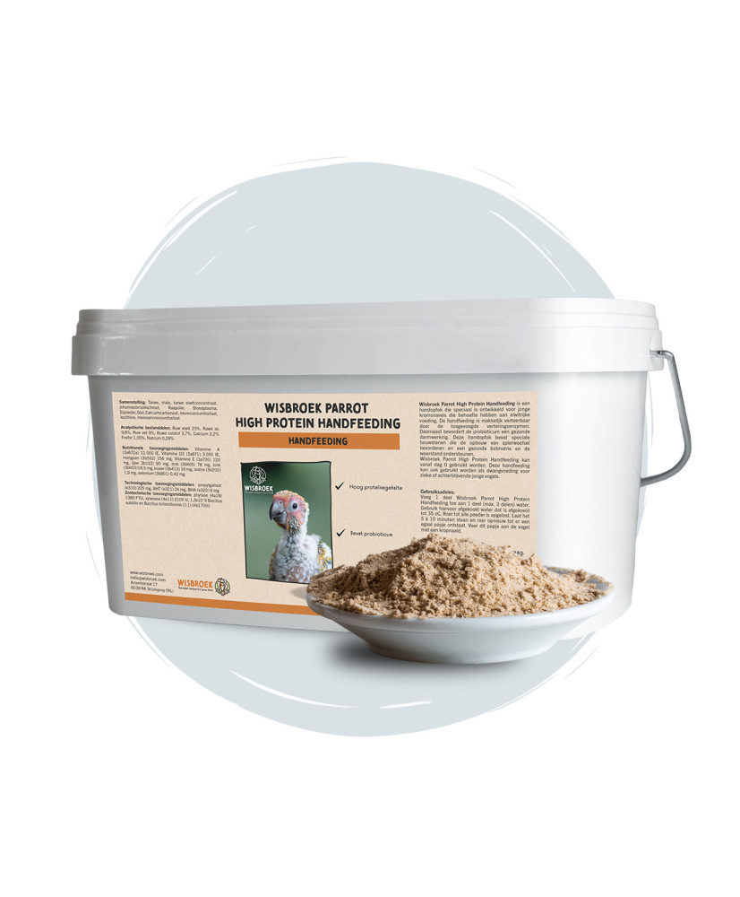 Wisbroek Parrot High Protein Handfeeding 3 kg