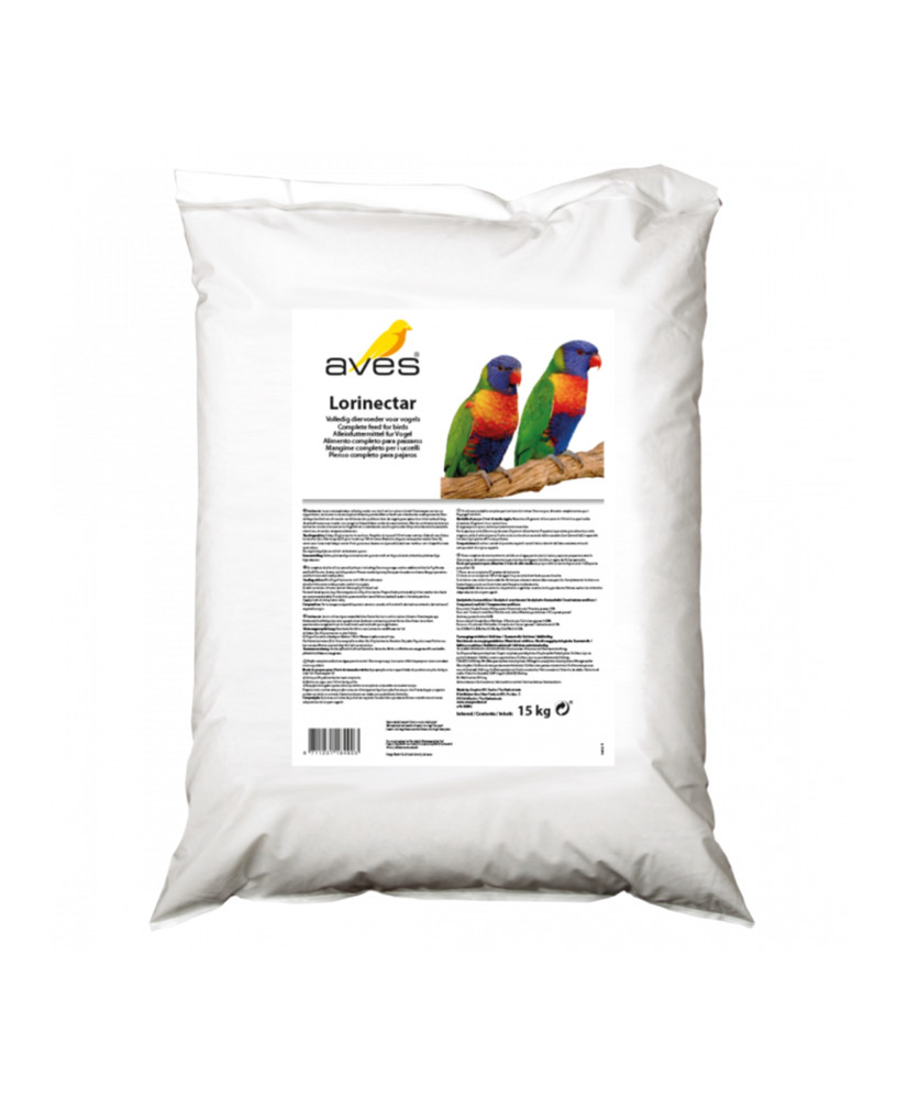 Aves Lorinectar 15 kg - volledig wateroplosbaar voer voor lori's