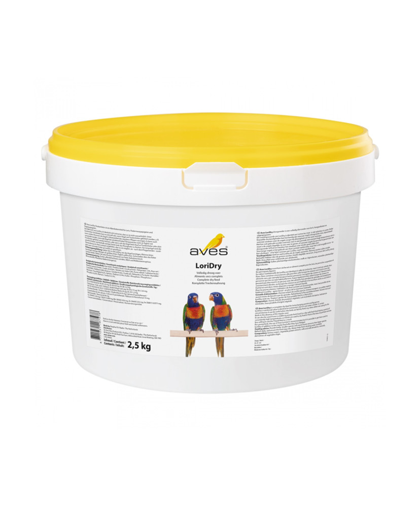 Aves Loridry 2.5 kg - droogvoer voor lori's