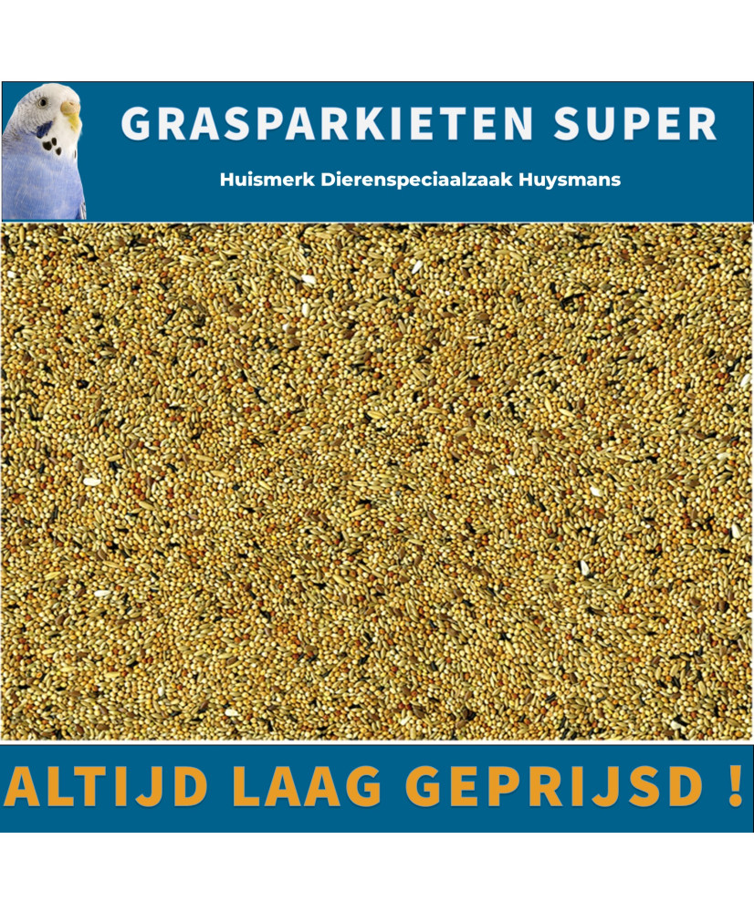 Grasparkieten super 20 kg