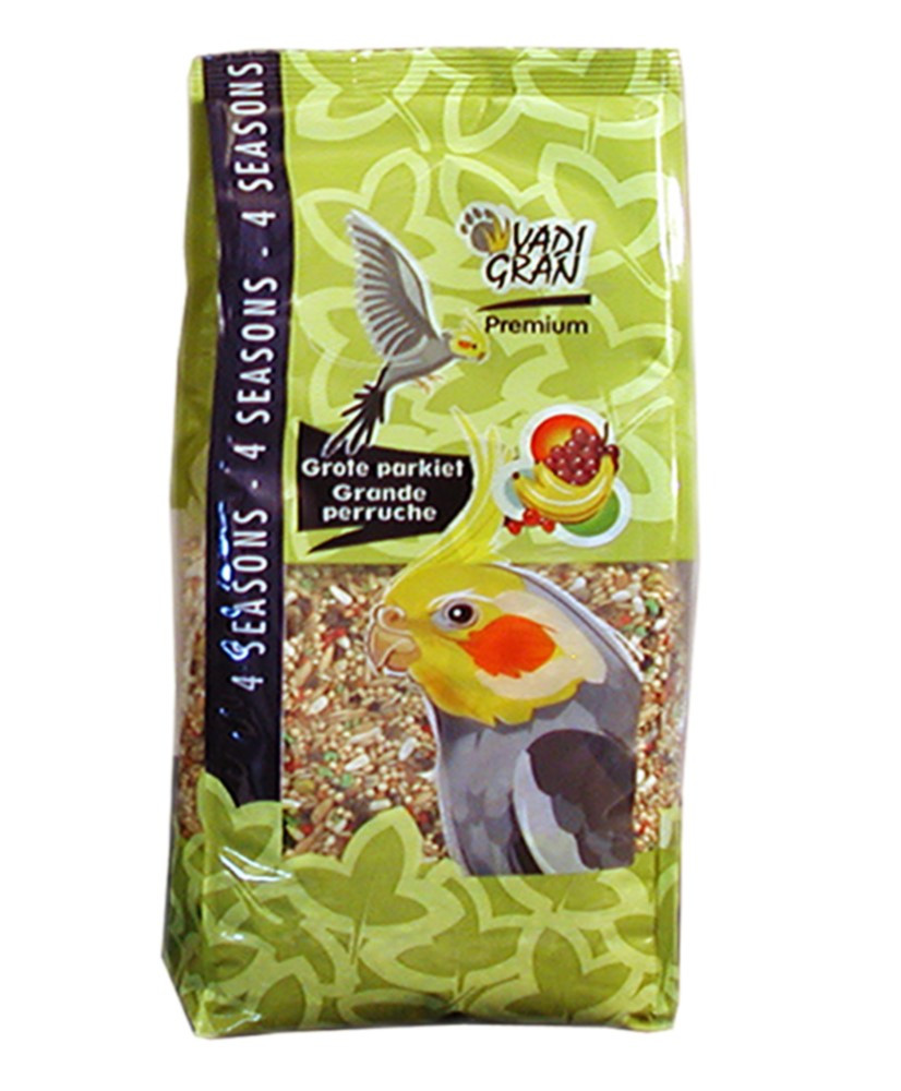 Vadigran Grande Perruche Vita Premium enrichi avec fruits  4 kg
