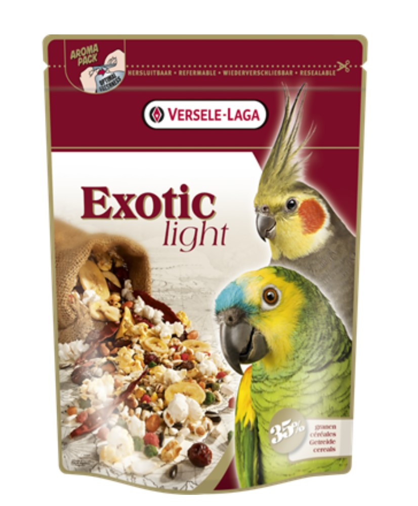 Versele Prestige-Premium Papegaaien exotic light 750g