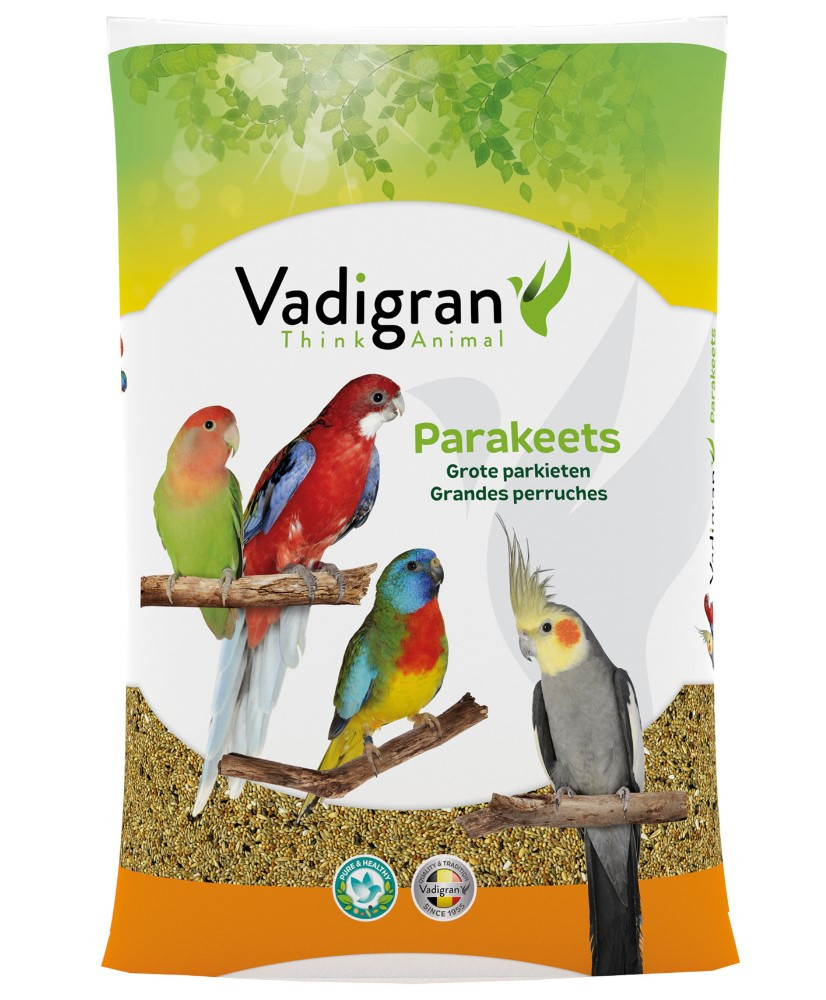 Vadigran grote parkieten basic 20 kg