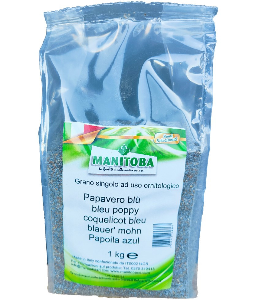 Blauwmaanzaad 1kg -  Manitoba