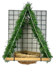 Nid abrité pour oiseaux indigènes, canaris Ø12 cm