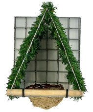 Nid abrité pour oiseaux...