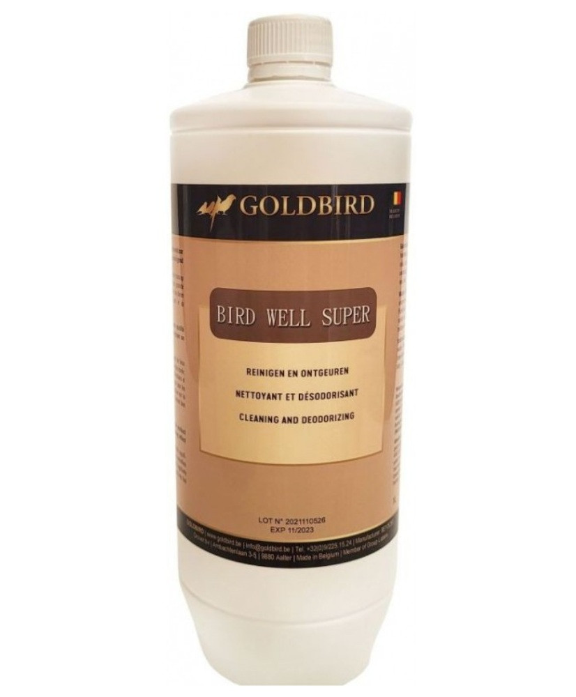 Goldbird Bird Well Super (Reinigingsmiddel) 1l Goldbird Bird Well Super (Reinigingsmiddel) 1l