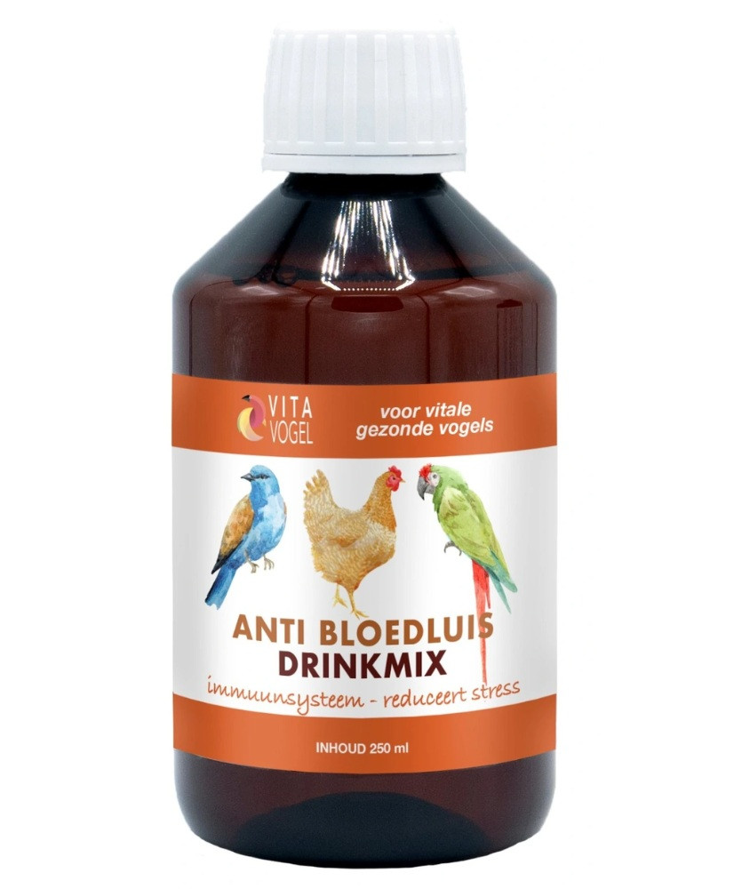 Vita Vogel Anti Bloedluis Drinkmix (natuurlijke bestrijding van bloedluizen) 500ml