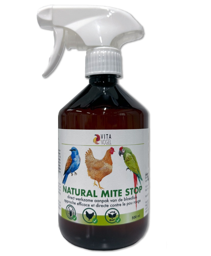 Vita Vogel Natural Mite Stop (natuurlijke bestrijding van bloedluizen) 500ml