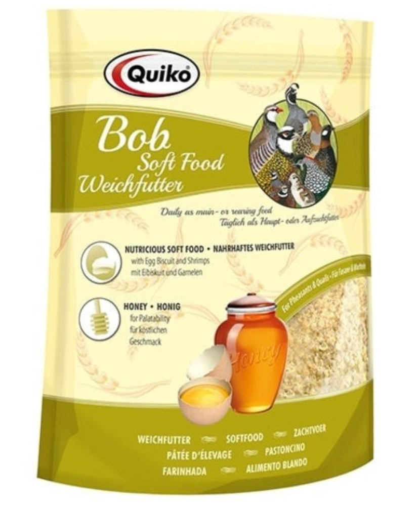 Quiko Bob (aliment d'élevage pour cailles et faisans) 1kg