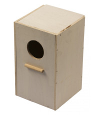 Nichoir pour agapornis vertical