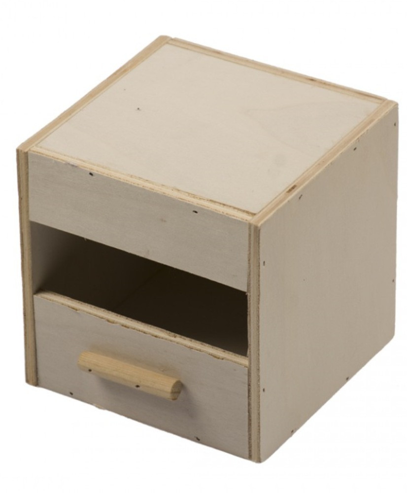 Nichoir exotiques 1/3 ouvert voliere