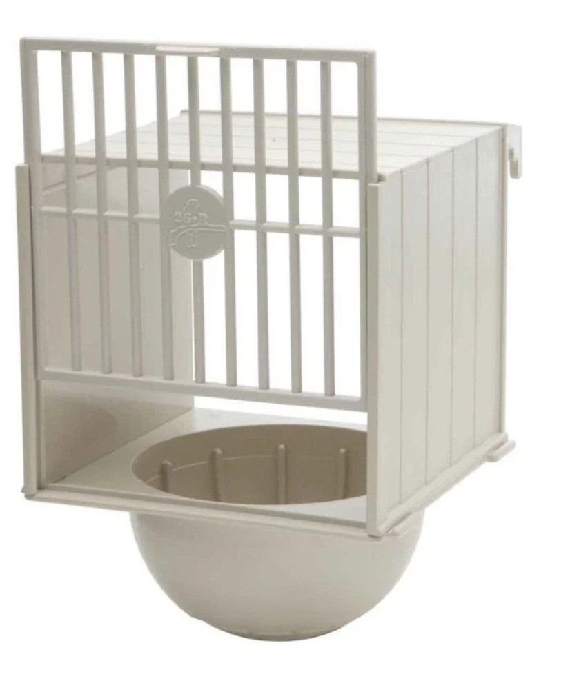 Nichoir en plastique beige
