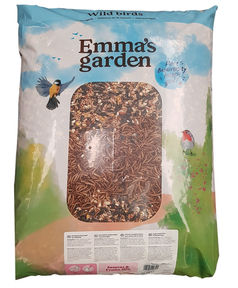 Emma's Garden Insect & Fruit Mix 10kg