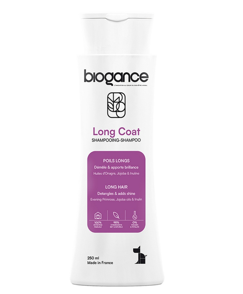 Long Coat Shampoo 250ml - Biogance