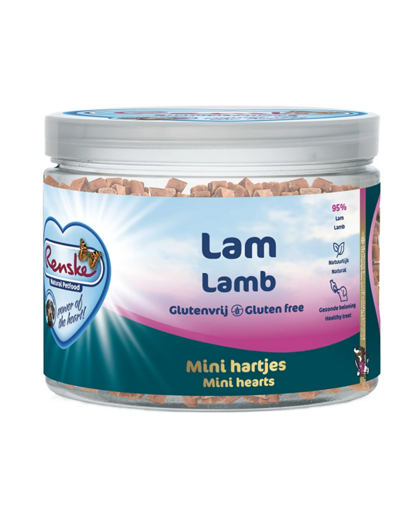 Mini Coeurs Agneau 100g - Renske