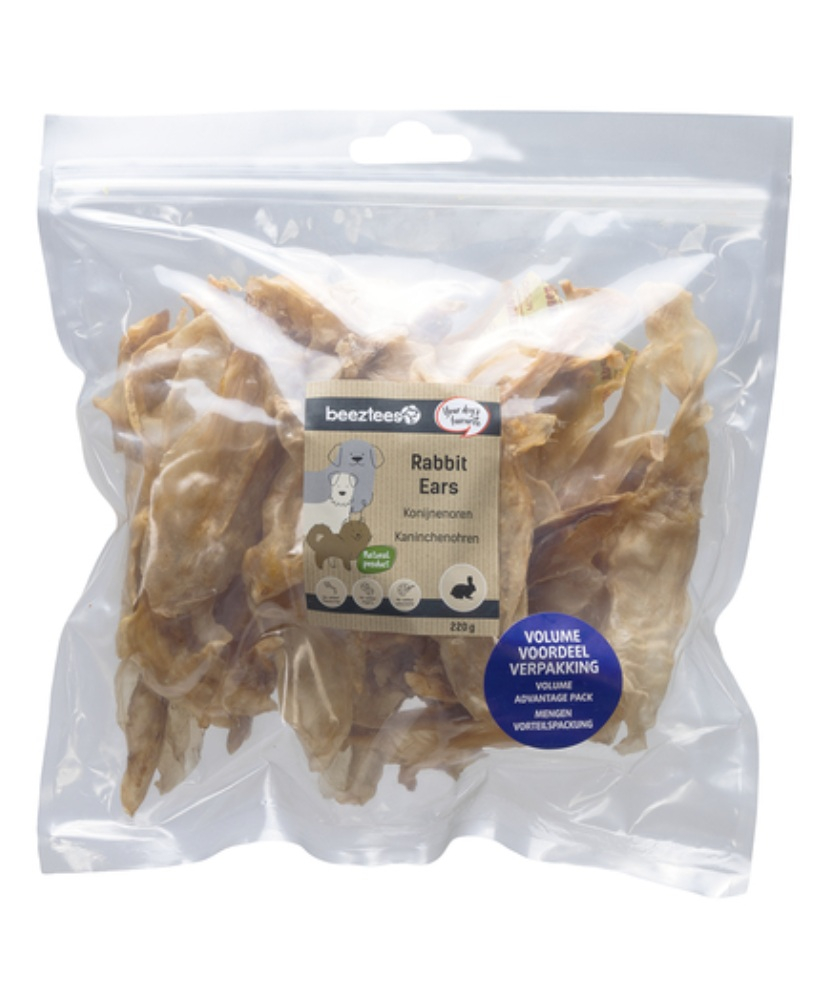 Oreilles Lapin 220g - Beeztees