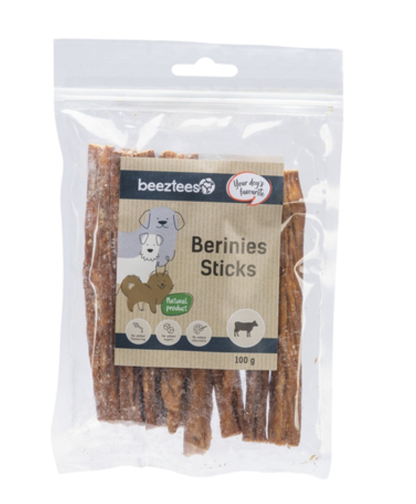 Berinies bâtonnets ronds 100g - Beeztees