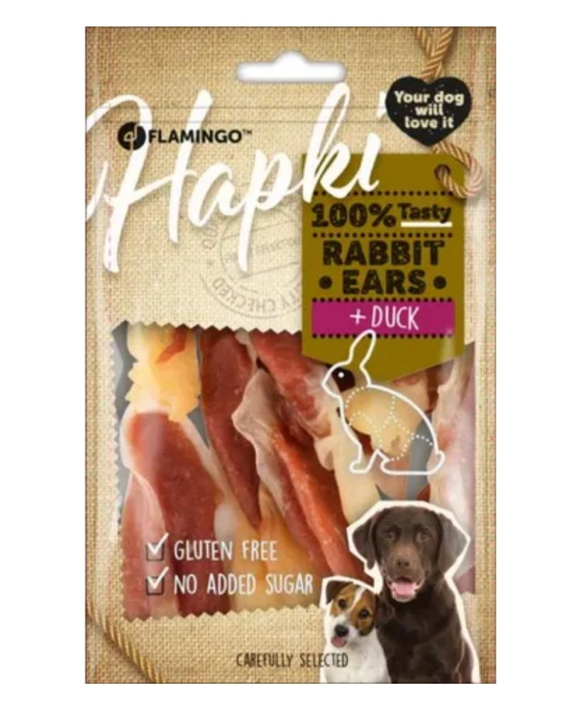 Rabbit Ears whith Duck 85g - Hapki