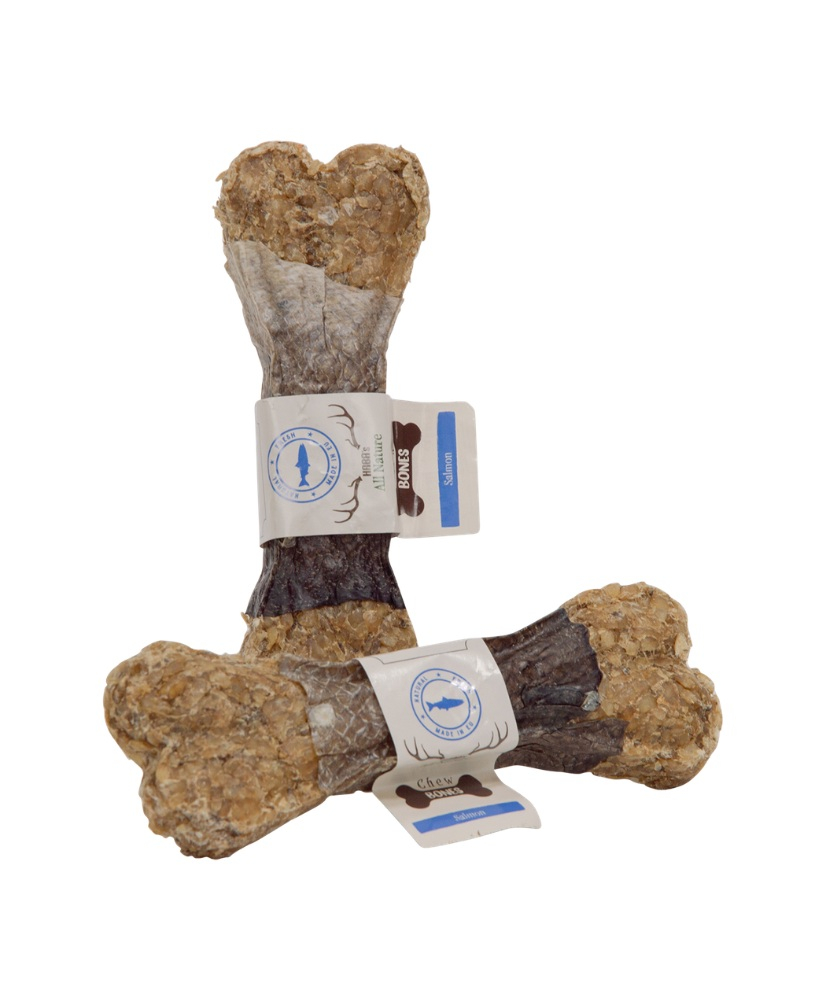 Kauwbot Zalm L 210g 20cm - HABA'S All Nature
