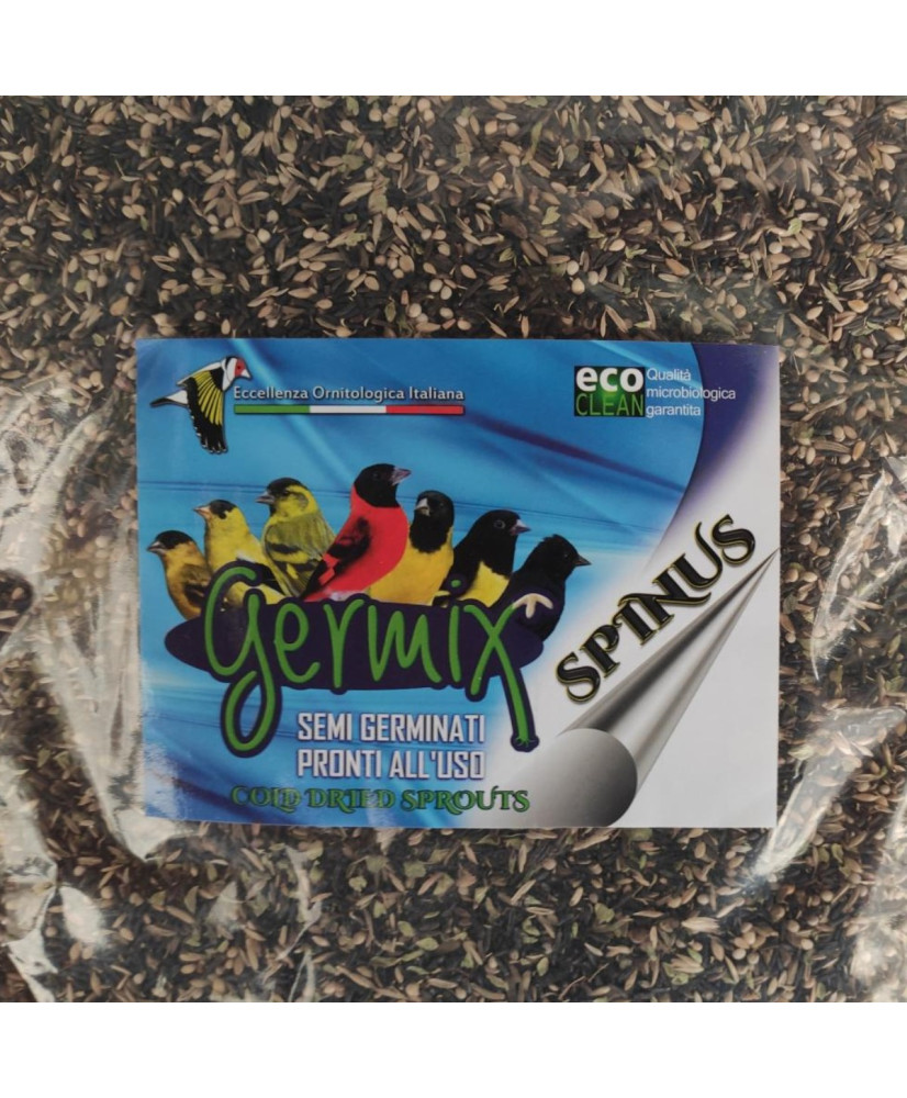 Germix spinus 4kg (gebruiksklaar kiemzaad voor sijzen)