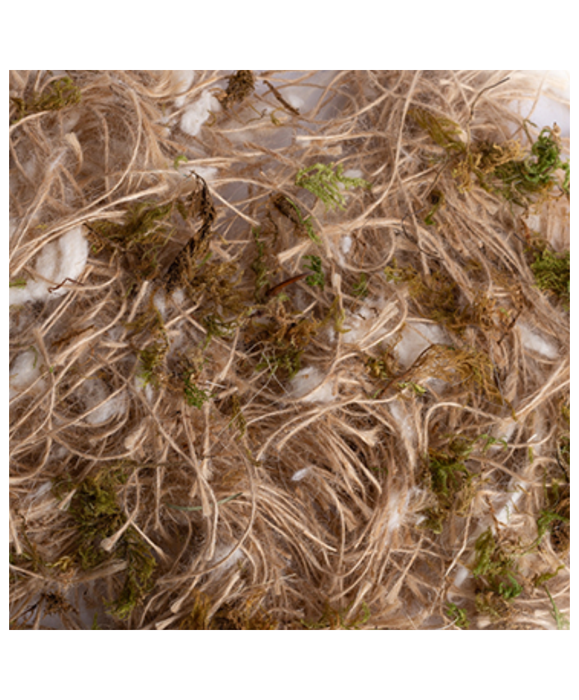 Jute, katoen & mos 500g - sisal Fibre Jute, katoen & mos 500g - sisal Fibre